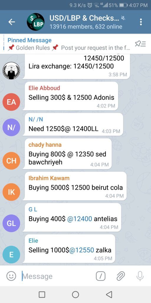 Lira Telegram Groups